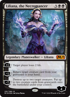 Liliana, the Necromancer - Core Set 2019