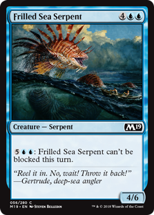 Frilled Sea Serpent - Core Set 2019