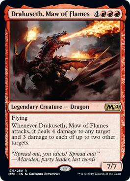 Drakuseth, Maw of Flames - Core Set 2020