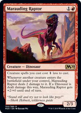 Marauding Raptor - Core Set 2020