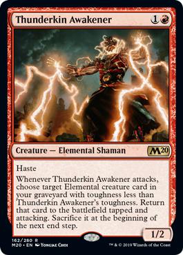 Thunderkin Awakener - Core Set 2020