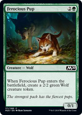 Ferocious Pup - Core Set 2020