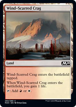 Wind-Scarred Crag - Core Set 2020