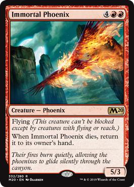 Immortal Phoenix - Core Set 2020