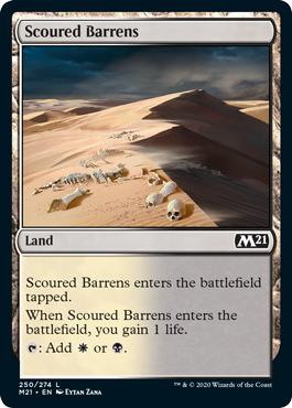 Scoured Barrens - Core Set 2021