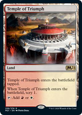 Temple of Triumph - Core Set 2021