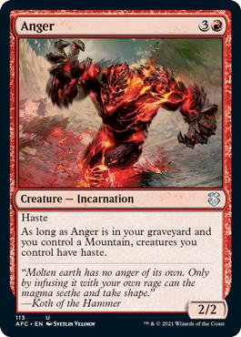 Anger - Adventures in the Forgotten Realms Commander