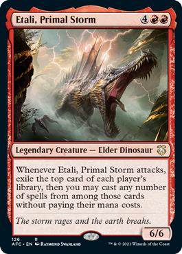 Etali, Primal Storm - Adventures in the Forgotten Realms Commander