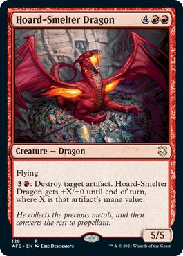 Hoard-Smelter Dragon - Adventures in the Forgotten Realms Commander