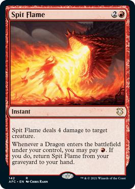Spit Flame - Adventures in the Forgotten Realms Commander
