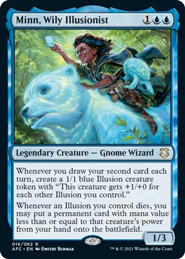 Minn, Wily Illusionist - Adventures in the Forgotten Realms Commander