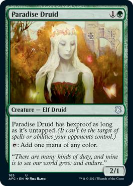 Paradise Druid - Adventures in the Forgotten Realms Commander