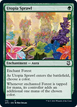 Utopia Sprawl - Adventures in the Forgotten Realms Commander