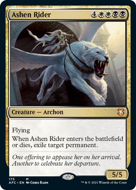 Ashen Rider - Adventures in the Forgotten Realms Commander