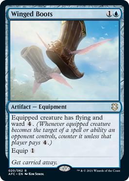 Winged Boots - Adventures in the Forgotten Realms Commander