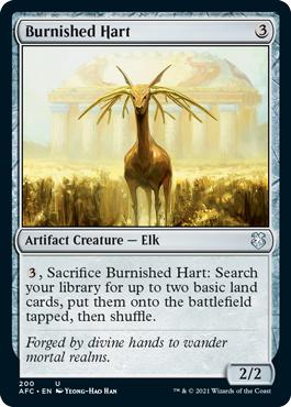 Burnished Hart - Adventures in the Forgotten Realms Commander