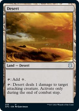 Desert - Adventures in the Forgotten Realms Commander