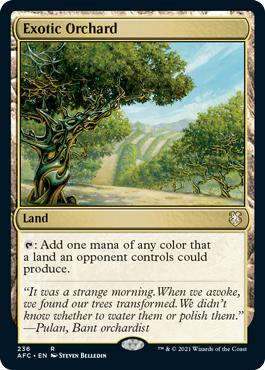 Exotic Orchard - Adventures in the Forgotten Realms Commander