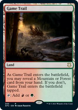 Game Trail - Adventures in the Forgotten Realms Commander