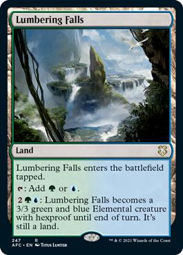 Lumbering Falls - Adventures in the Forgotten Realms Commander
