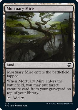 Mortuary Mire - Adventures in the Forgotten Realms Commander