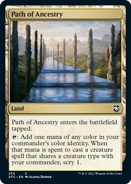 Path of Ancestry - Adventures in the Forgotten Realms Commander