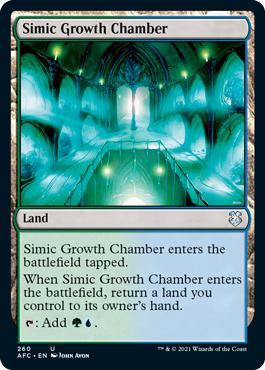 Simic Growth Chamber - Adventures in the Forgotten Realms Commander