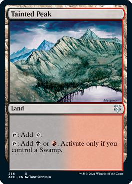 Tainted Peak - Adventures in the Forgotten Realms Commander