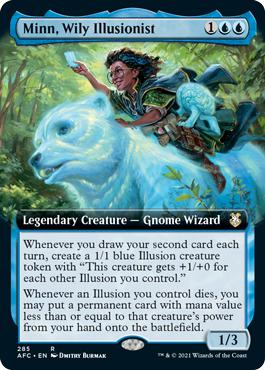 Minn, Wily Illusionist - Adventures in the Forgotten Realms Commander
