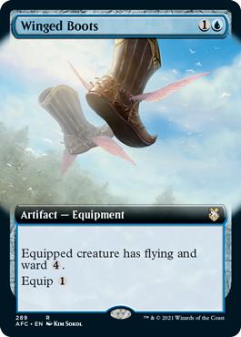 Winged Boots - Adventures in the Forgotten Realms Commander