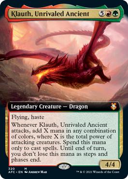 Klauth, Unrivaled Ancient - Adventures in the Forgotten Realms Commander