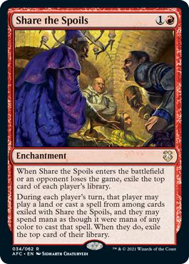 Share the Spoils - Adventures in the Forgotten Realms Commander