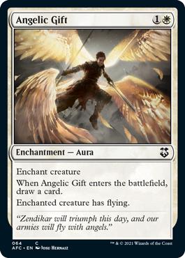 Angelic Gift - Adventures in the Forgotten Realms Commander