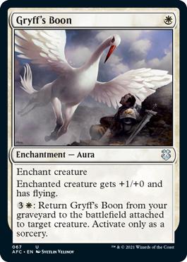 Gryff's Boon - Adventures in the Forgotten Realms Commander