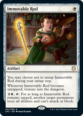 Immovable Rod - Adventures in the Forgotten Realms Commander