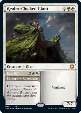 Realm-Cloaked Giant - Adventures in the Forgotten Realms Commander