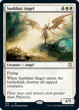 Sunblast Angel - Adventures in the Forgotten Realms Commander
