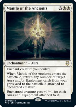 Mantle of the Ancients - Adventures in the Forgotten Realms Commander