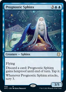 Prognostic Sphinx - Adventures in the Forgotten Realms Commander