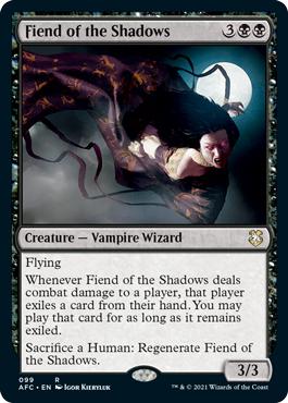 Fiend of the Shadows - Adventures in the Forgotten Realms Commander