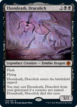 Ebondeath, Dracolich - Adventures in the Forgotten Realms