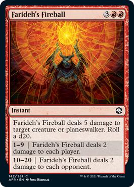 Farideh's Fireball - Adventures in the Forgotten Realms