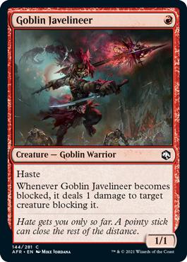 Goblin Javelineer - Adventures in the Forgotten Realms