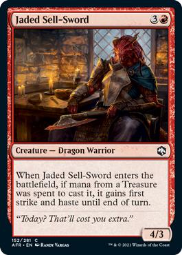 Jaded Sell-Sword - Adventures in the Forgotten Realms