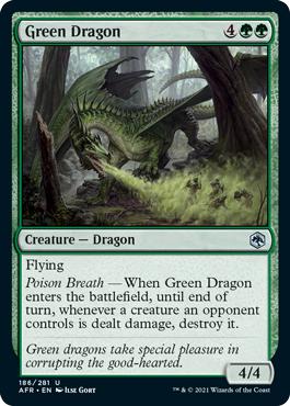 Green Dragon - Adventures in the Forgotten Realms
