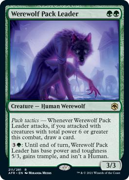 Werewolf Pack Leader - Adventures in the Forgotten Realms