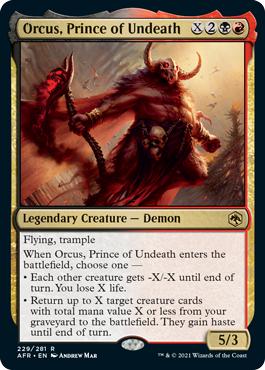 Orcus, Prince of Undeath - Adventures in the Forgotten Realms