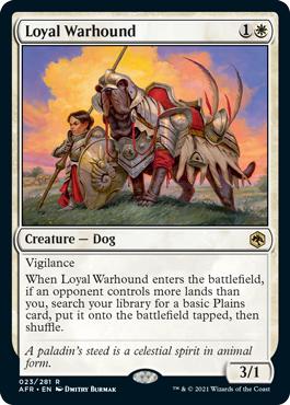 Loyal Warhound - Adventures in the Forgotten Realms
