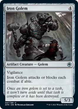 Iron Golem - Adventures in the Forgotten Realms