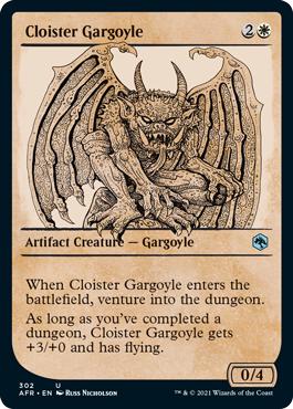 Cloister Gargoyle - Adventures in the Forgotten Realms